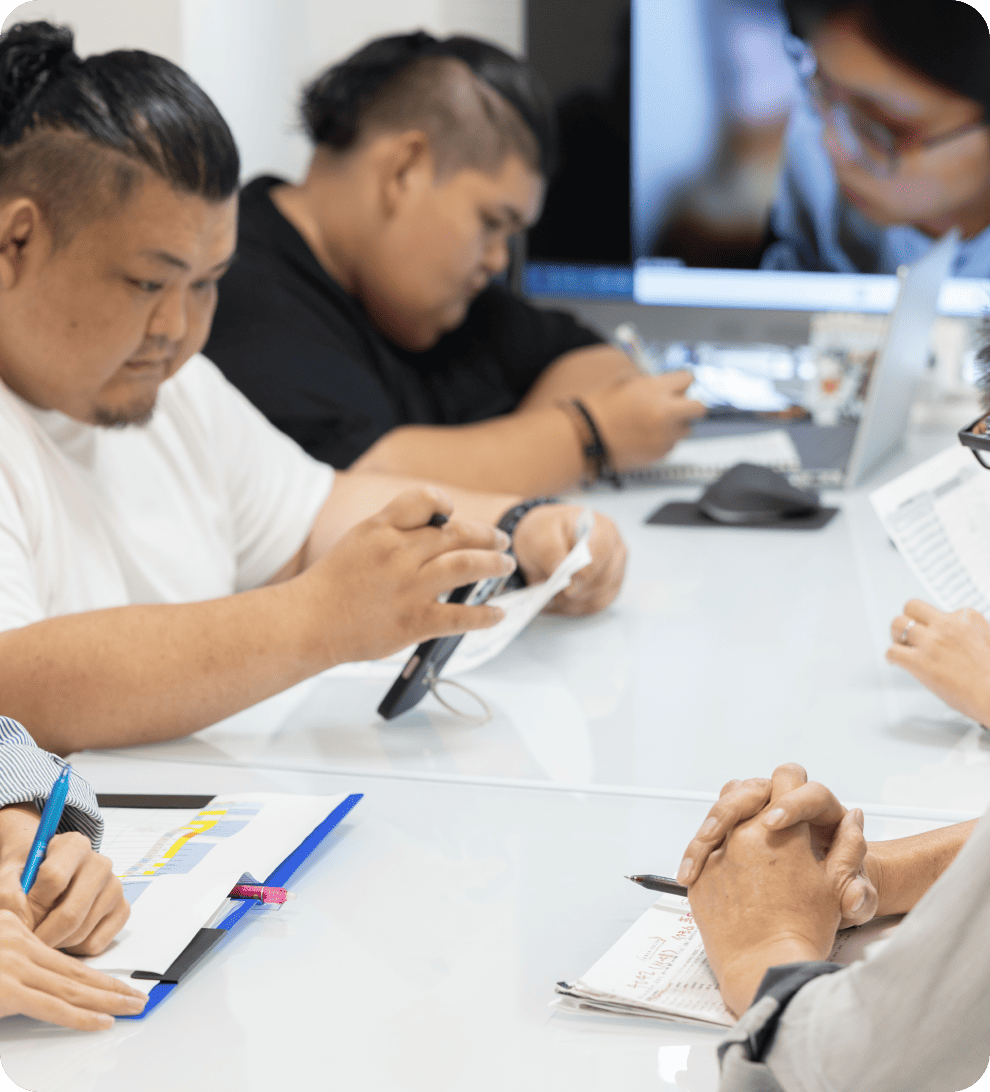 打ち合わせ風景